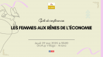 [ATUGE au Féminin]  Les femmes aux rênes de l’économie